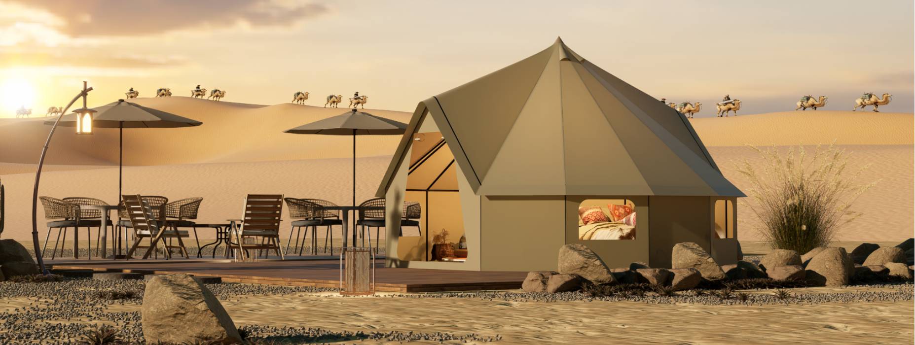 大同露营酒店帐篷产品